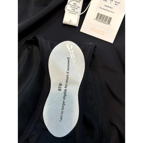 Andie Swim the Amalfi Eco Nylon One Piece in Black S NWT - Picture 10 of 12
